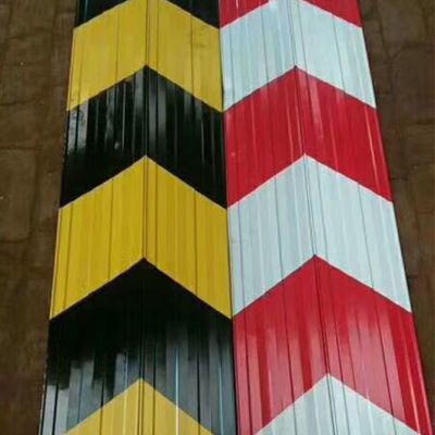 反光材料-厂家销售建筑安全红白警示板 黑黄踢脚板 楼层分隔警示带